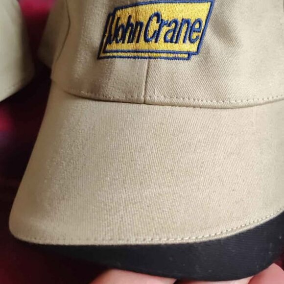 John Crane Baseball Hat Cap Dad's Pair 2 Hats - Picture 2 of 6